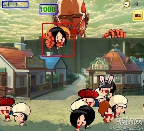 《进击的巨人》小游戏玩法攻略