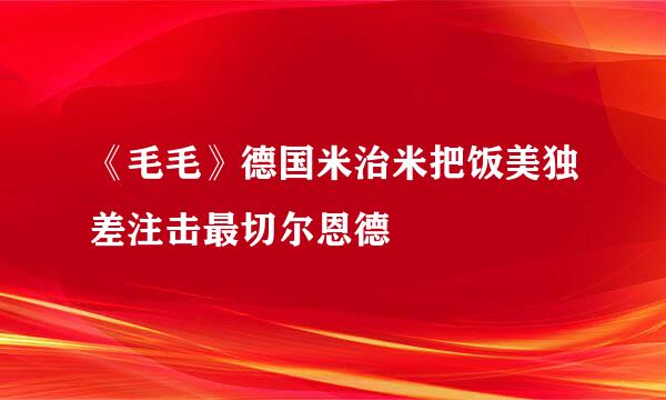 《毛毛》德国米治米把饭美独差注击最切尔恩德