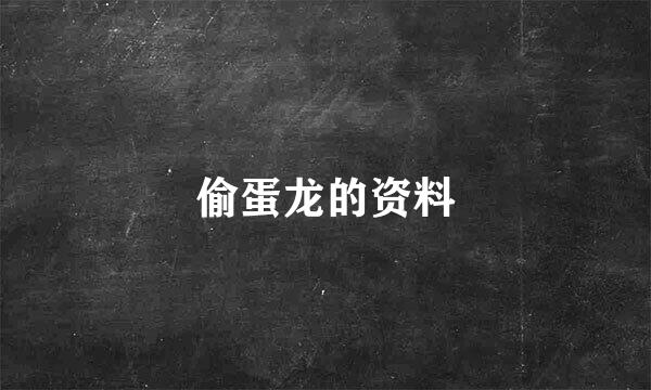 偷蛋龙的资料