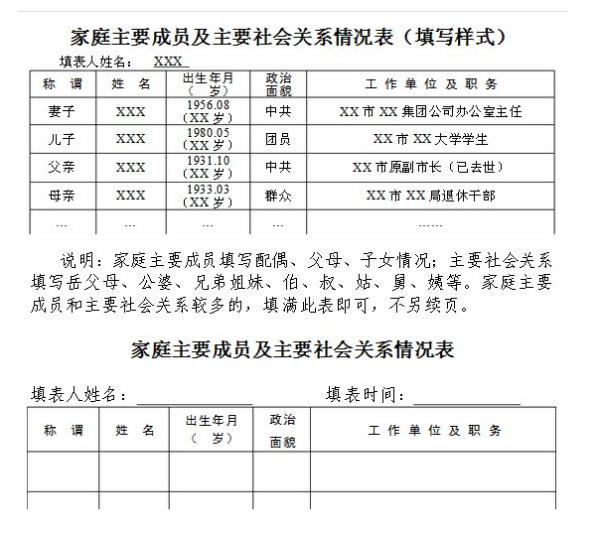 入党压汉输前每客坚谓培主要社会关系包括堂哥吗