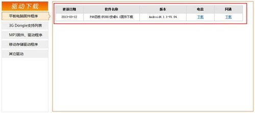 台电平板电脑P98刷机详细过程