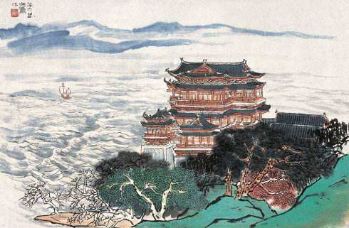 是 “云销雨霁彩彻区明” 还是“ 虹销雨霁蔡澈云衢”