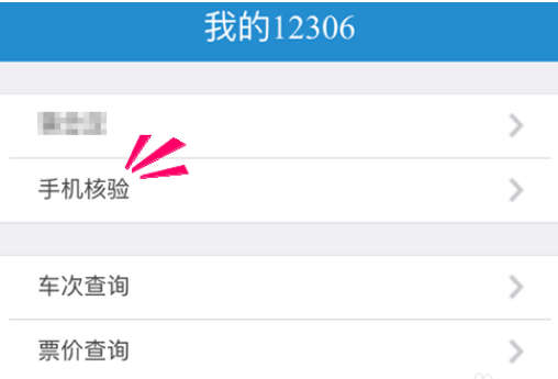 12306手机未通过核验怎么操作