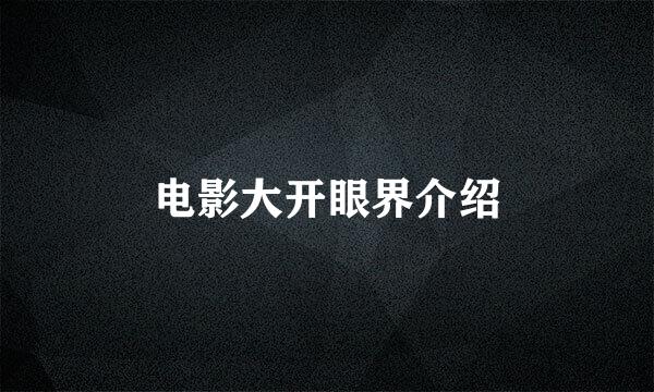电影大开眼界介绍