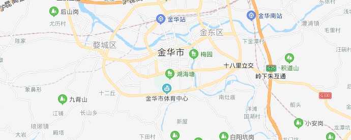 金华地区有几个县市