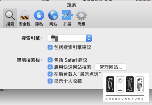 safari浏览器在地址栏输入内容无法搜索