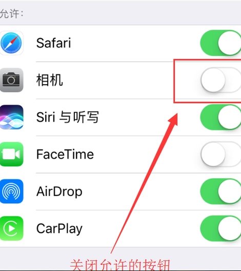 苹果手机访问受限是什么意思?