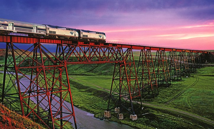 从西雅图到旧金山火车