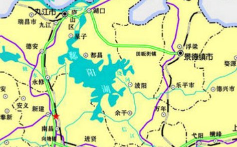 潘阳湖所在的省份是哪里