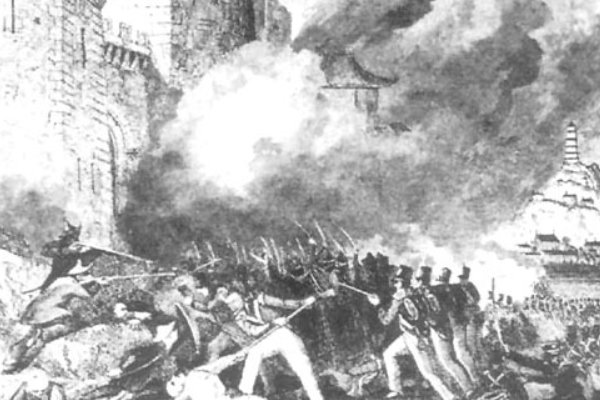 我国近代史中的第一次鸦片战争是哪国发起的?a美国b德国c英国d日