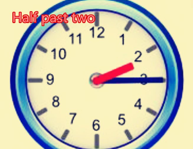 2点半的英文翻译