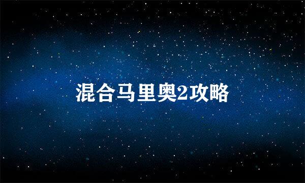 混合马里奥2攻略