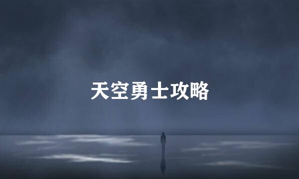 天空勇士攻略