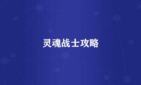 灵魂战士攻略