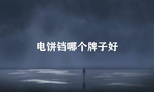 电饼铛哪个牌子好