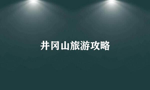 井冈山旅游攻略