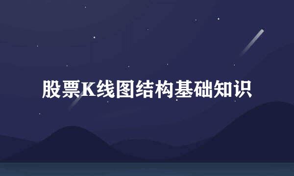 股票K线图结构基础知识