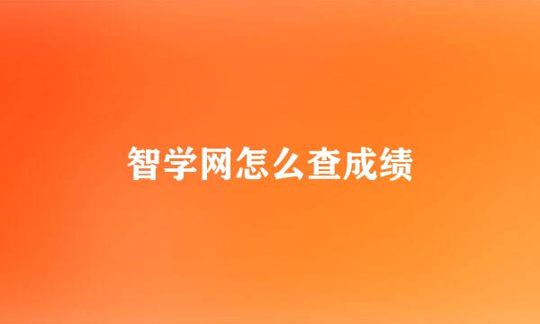 智学网怎么查成绩