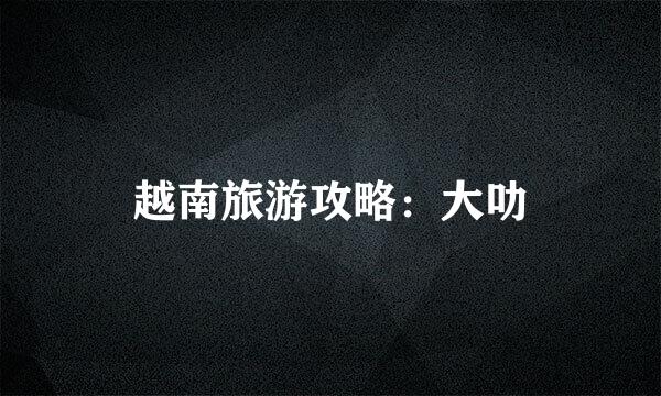 越南旅游攻略：大叻