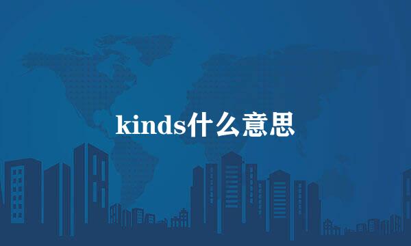 kinds什么意思