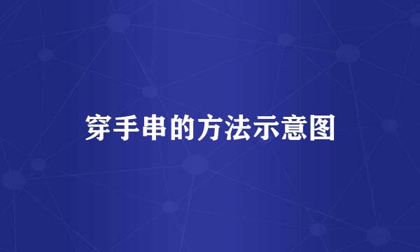 穿手串的方法示意图