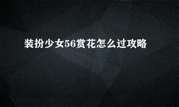 装扮少女56赏花怎么过攻略