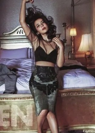 刘涛性感内衣图片欣赏 露乳沟性感撩人