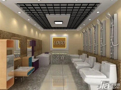 卫浴装修设计 看卫浴店面装修效果图
