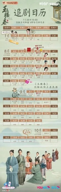 玉楼春更新时间?