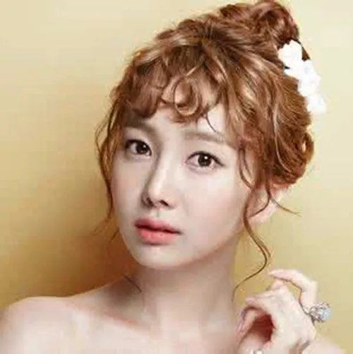 可爱新娘发型设计 6款发型打造甜美新娘