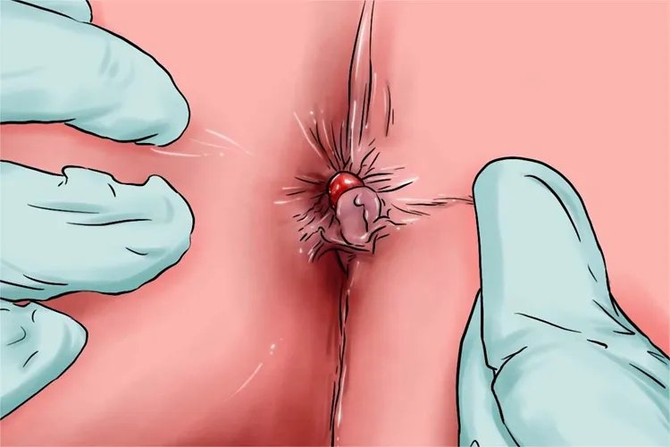 内痔肛门症状图片