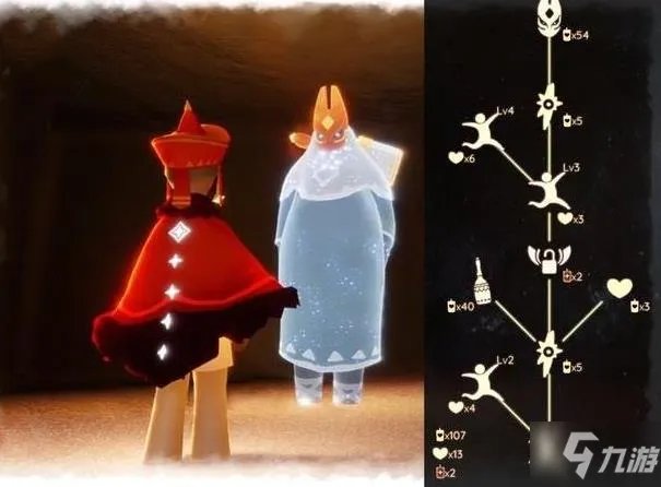 《光遇》2021红狐狸面具先祖兑换表 红狐狸面具兑换图