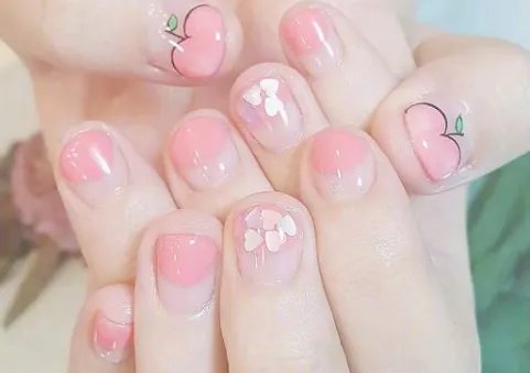 胖女孩美甲 适合手短胖的美甲图片