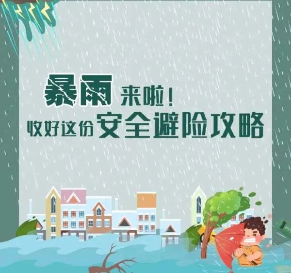倒霉!暴雨中凉亭倒塌业主避雨惨被压,突发暴雨如何安全避险?