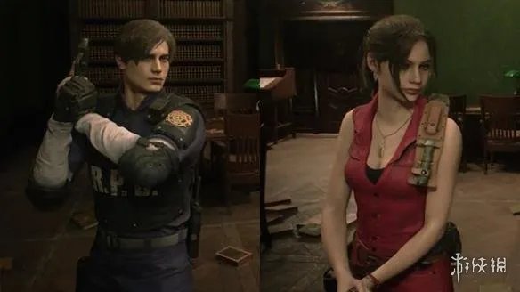 原版《生化危机2》默认经典服装展示 可在游戏中解锁