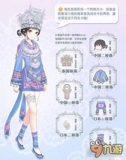 暖暖环游世界银铃苗花套装图鉴汇总 怎么得