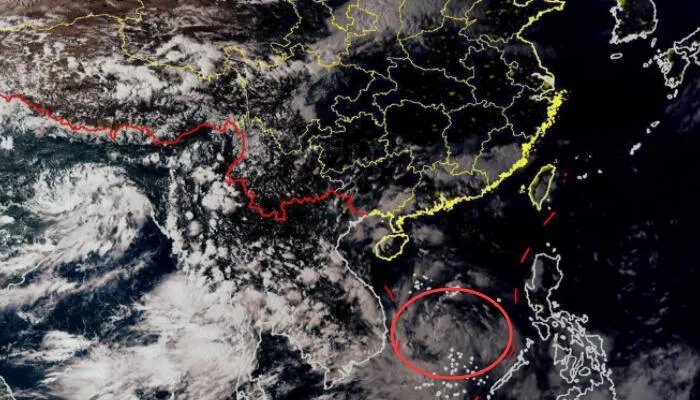 2021年15号台风胚胎最新消息 南海热带低压生成“电母”不远了