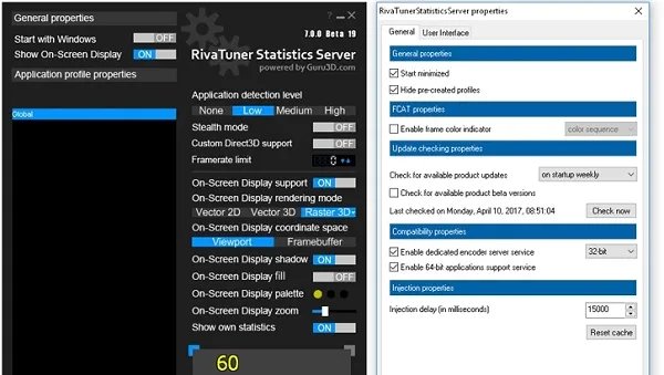 rivatuner statistics server中文版
