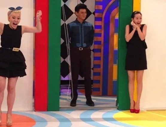 吴奇隆上康熙来了引关注 小S和四爷相拥而泣