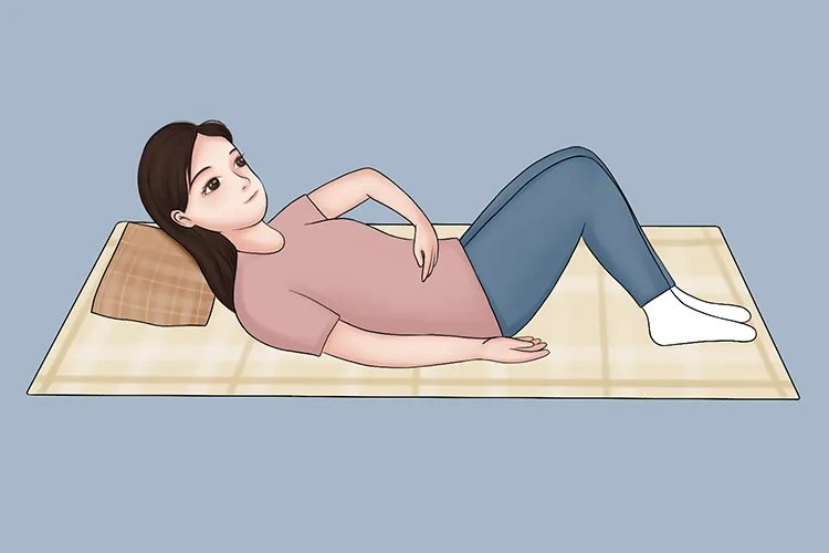 腹直肌分离自测图解