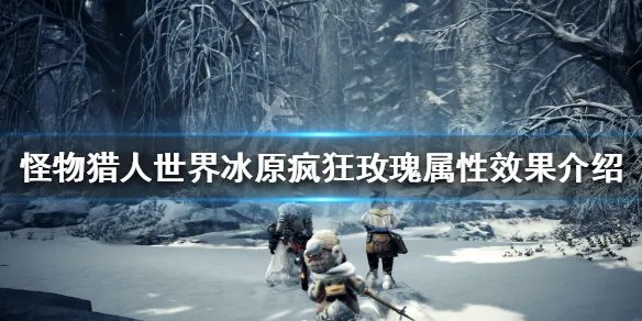 《怪物猎人世界冰原》疯狂玫瑰属性效果介绍 疯狂玫瑰属性怎么样