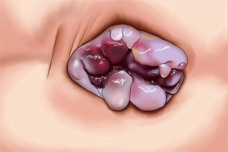 内痔肛门症状图片
