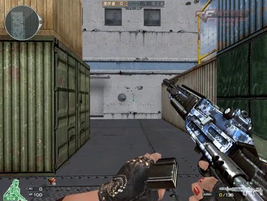 穿越火线老枪新生 M14EBR海蓝评测