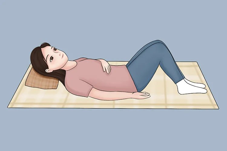 腹直肌分离自测图解