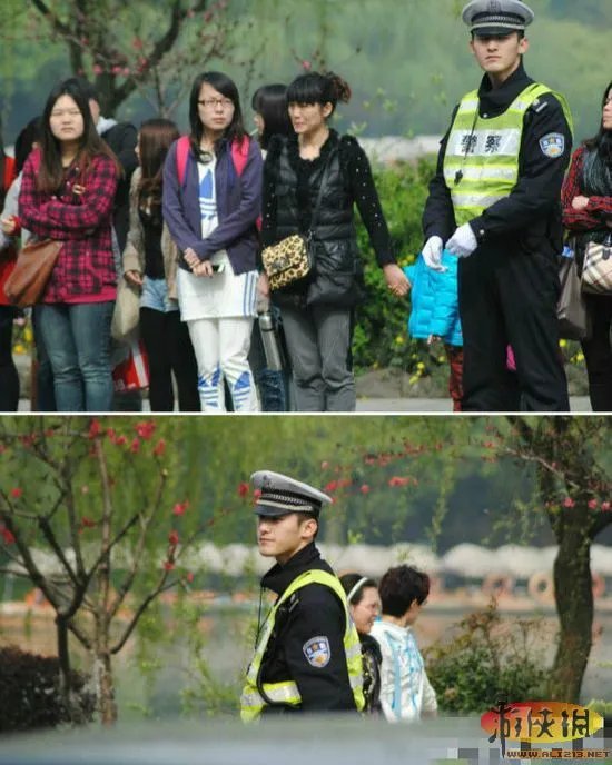 杭州最帅交警徐浩走红网络 重点是他还没女朋友