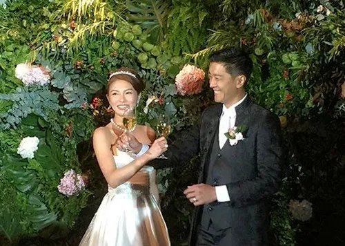黎诺懿女友照片 黎诺懿与富二代女友举行婚礼