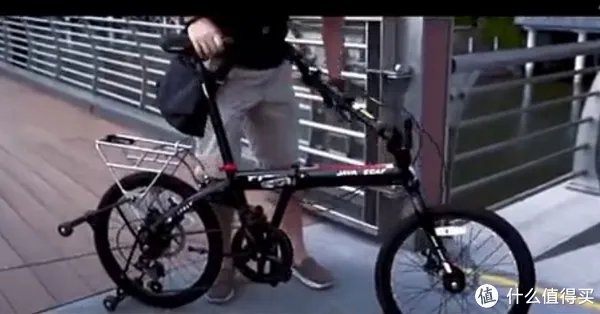 #乐骑天下# 公交通勤爱车：Langtu 狼途 14寸折叠车 开箱&后货架安装