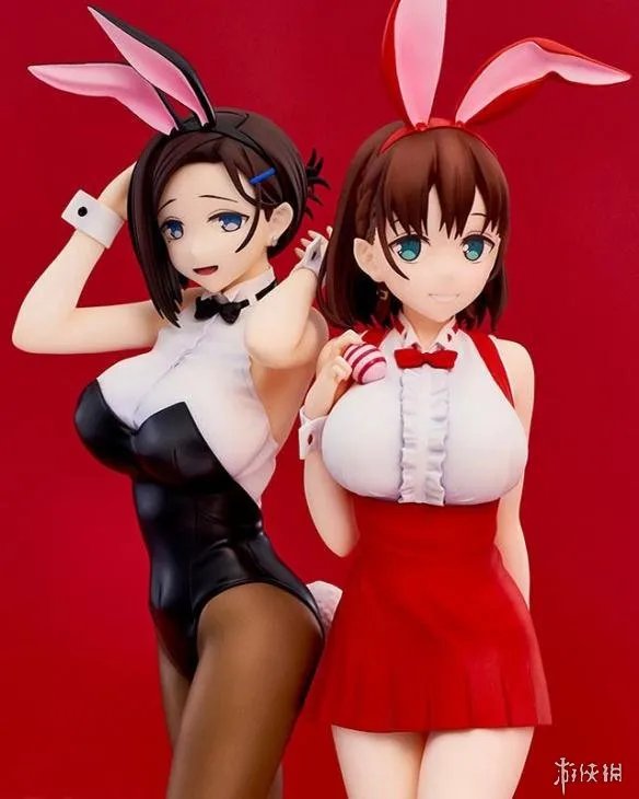 宅男杀手!《星期一的丰满》爱酱、后辈酱兔女郎手办