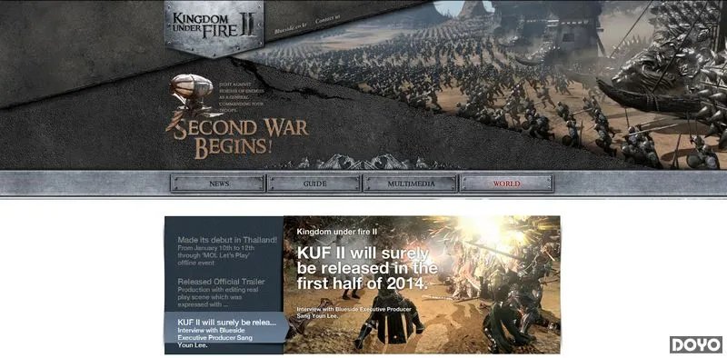 《炽焰帝国2》上线英文版官网 即将正式运营