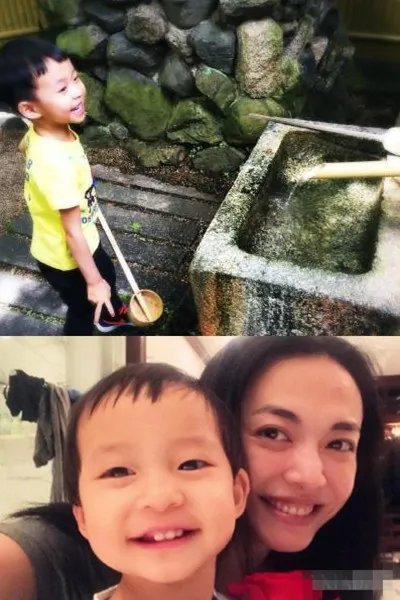 姚晨爱子同游寺庙被大赞 二胎孕肚明显笑容灿烂